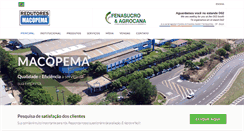 Desktop Screenshot of macopema.com.br